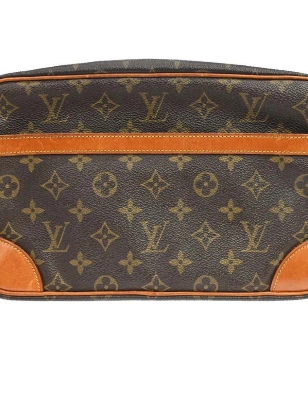 LOUIS VUITTON COMPIEGNE 28 CLUCTH HANDBAG MONOGRAM